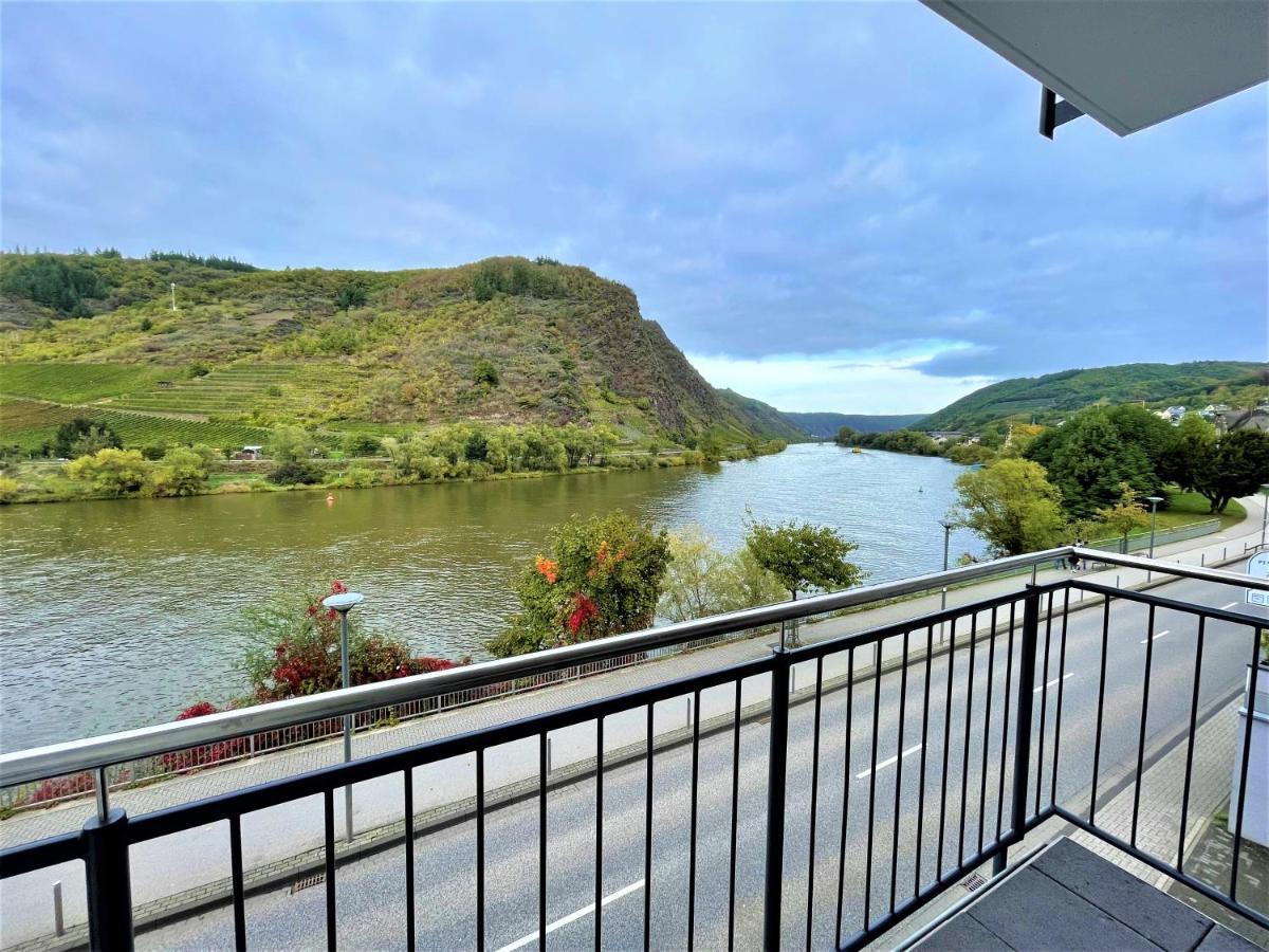 Moselpromenade Villa Moselufer, Panorama & Burg Cochem Blick, Netflix, Balkon Eksteriør billede